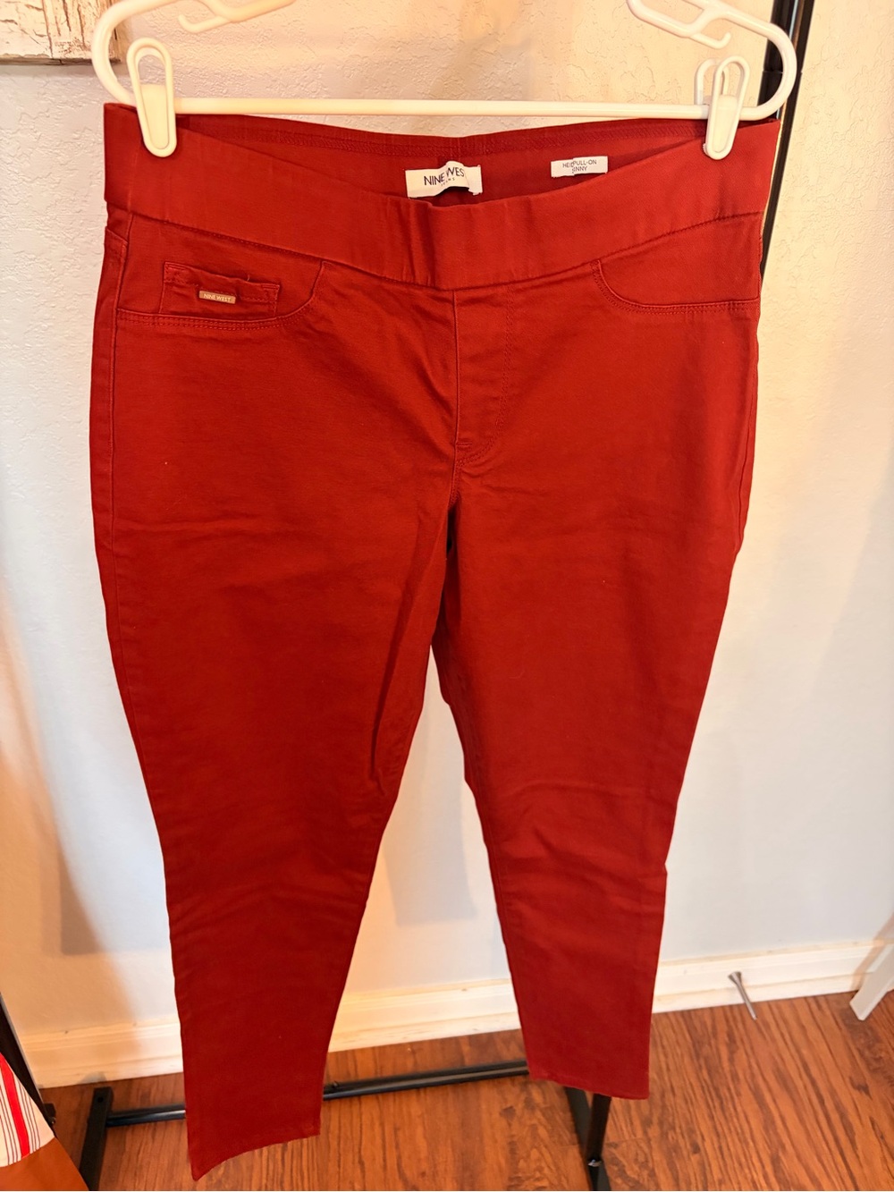 Nine West rust Skinny Pants